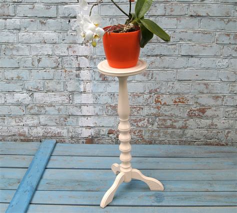 Set 3 wood plant stands indoor Pedestal planter stands Tall | Etsy