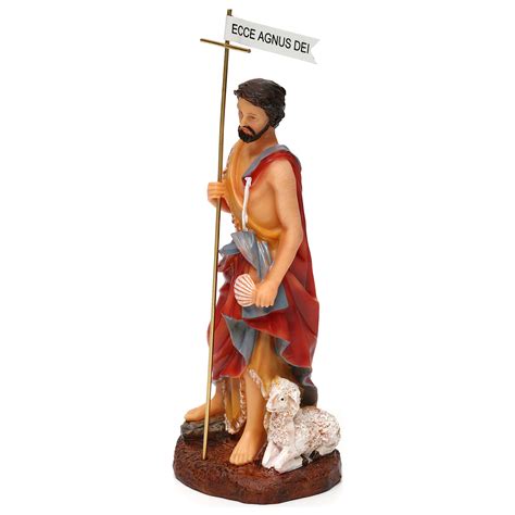 Saint John The Baptist Statue, 17.5 cm in resin | online sales on HOLYART.com