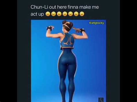 chun li new fortnite skin meme - YouTube