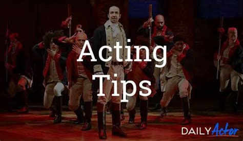 10 Key Acting Tips for Beginning Actors - Daily Actor: Monologues, Acting Tips, Interviews ...