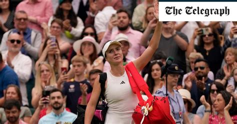 Wimbledon 2023: Ukrainian responsibility ‘too much’ for tearful Elina ...