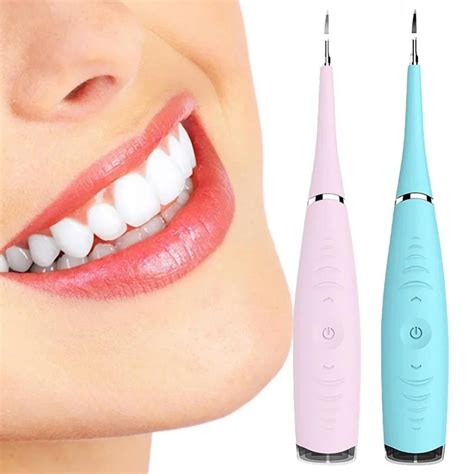 Portable Electric Sonic Dental Scaler Tooth Calculus Remover Tooth Stains Tartar Tool Dentist ...