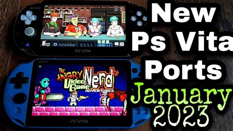 New Ps Vita Ports | January 2023 + Homebrew Updates - YouTube