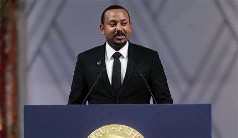 Abiy Ahmed, 2019 Nobel Peace Prize winner, says militants, global ...