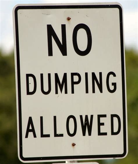 No Dumping Sign Free Photo Download | FreeImages