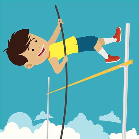 Best Pole Vault Illustrations, Royalty-Free Vector Graphics & Clip Art - iStock