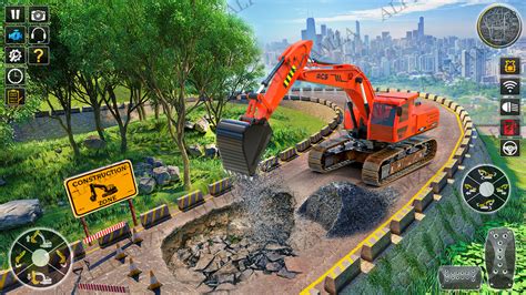 Excavator Simulator game on Behance