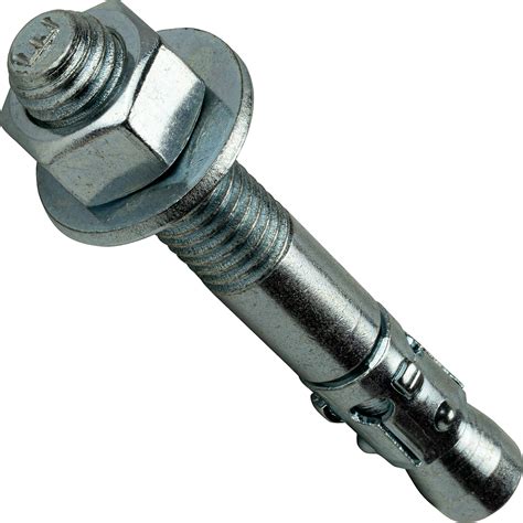 Fastenere.com: 1/4" x 3-1/4" Wedge Anchors Zinc Plated Steel Qty 100