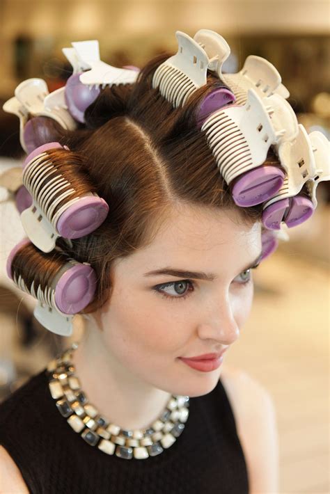 How To Use Hot Rollers-Cute Curly Styles Hot Curlers, Hot Rollers Hair ...