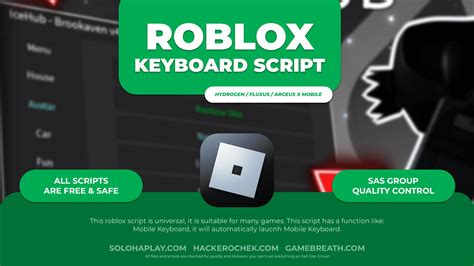 Roblox Keyboard Script & Mouse Cursor Script (FREE) - Soloha Play