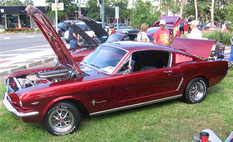 Candy Red 1966 Ford Mustang Fastback