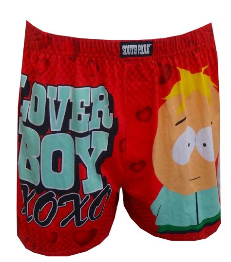 South Park Butters is a Lover Boy Boxer Shorts | Boys boxer shorts, Boys boxers, Boxer shorts