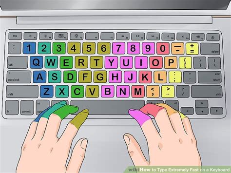 How to Type Extremely Fast on a Keyboard (with Pictures) - wikiHow