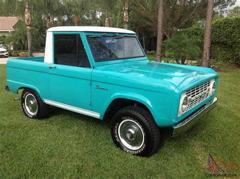 1966 Ford Bronco half cab complete nut and bolt restoration the finest