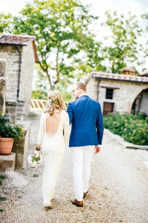 Charming Garden Wedding in Tuscany | Tuscany wedding, Groom looks, Woodland wedding