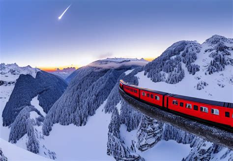 Luxury Swiss alps train - 2 • VIARAMI