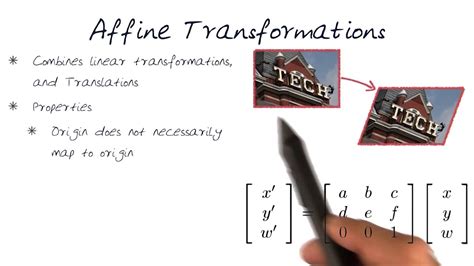 Affine Transformation In Computer Graphics Tutorial - FerisGraphics