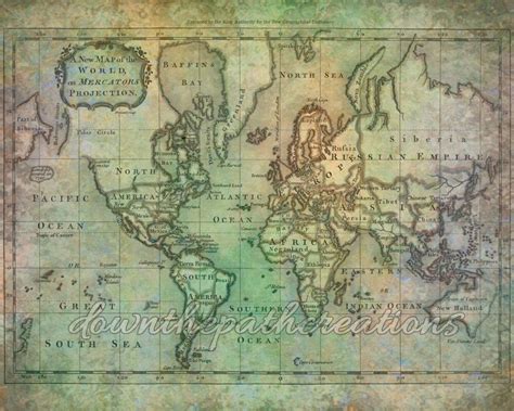 5 best images of vintage world map printable fra mauro old vintage ...