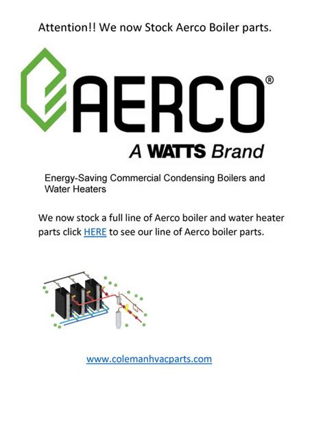 Aerco Boiler Parts – HVACpartstore