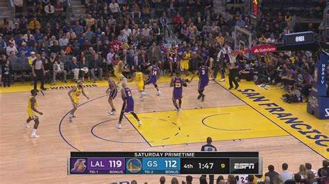 24-Second Shot Clock Reset: Lakers @ Warriors | NBA Official