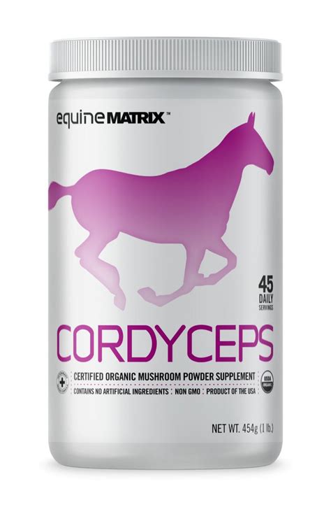 Cordyceps Mushroom Supplement for Horses – Mushroom Matrix