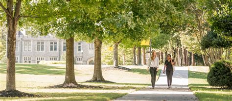 Oglethorpe University students on campus at the university - Enrollment ...