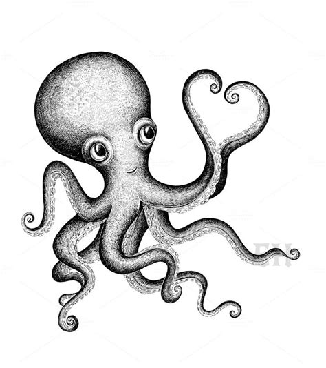 Octopus Tentacles Drawing | Free download on ClipArtMag