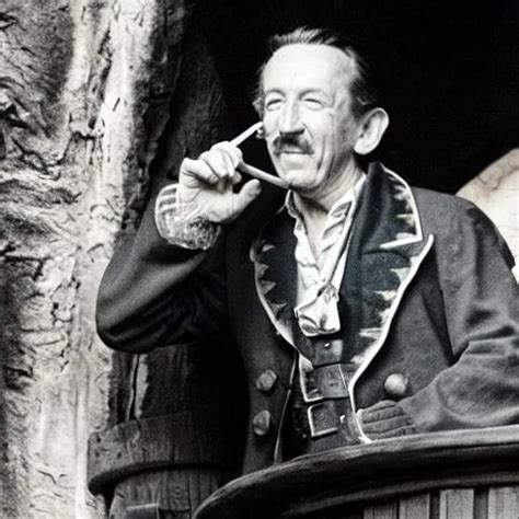 Walt Disney smoking on pirates of the Caribbean ride | OpenArt