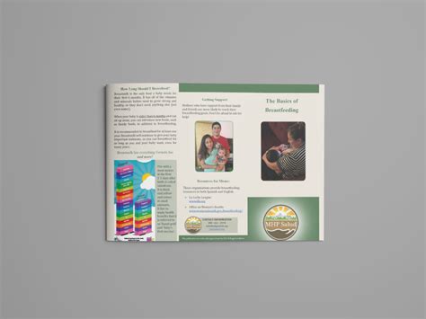 Tri-Fold Brochure: The Basics of Breastfeeding (Spanish) - MHP Salud