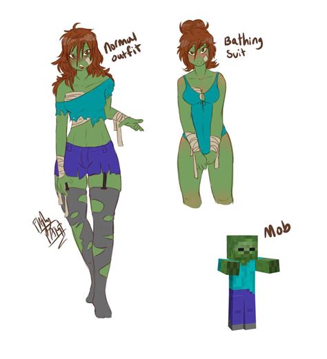 Redrawing Minecraft mobs as cute girls! | Minecraft Amino