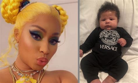 Nicki Minaj Shows us first Photos of her Son… See Pics - YARDHYPE