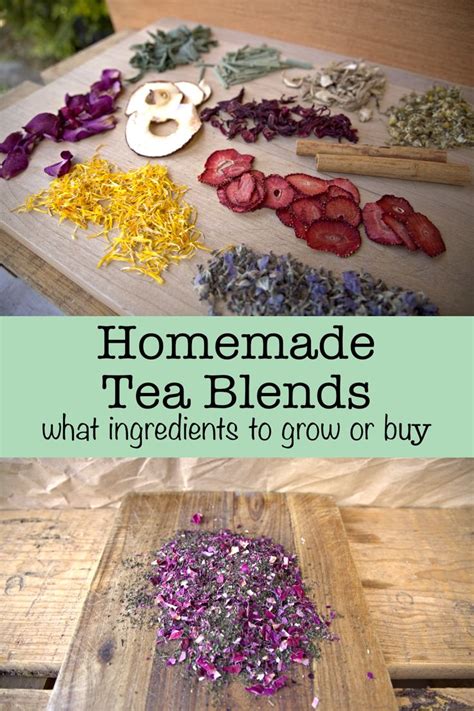 Tea Recipes: Homemade Loose-Leaf Blends | Loose tea recipes, Herbal tea ...