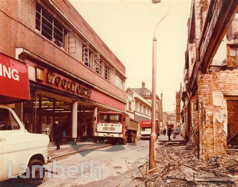 BRIXTON RIOTS DAMAGE, ELECTRIC LANE, BRIXTON - LandmarkLandmark