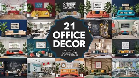 21 Office Decor Ideas to Transform Your Workplace - TopReviewsAdviser