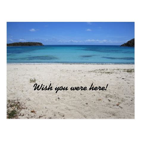 Wish you were here. postcard | Zazzle.co.uk