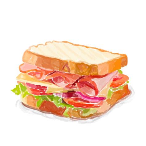 Deli sandwich | Free stock vector | High Resolution design