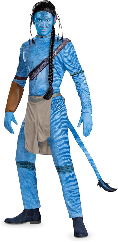 Disguise mens Jake Costume, Deluxe Official Disney Avatar Costume ...