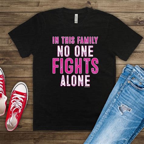 No One Fights Alone – The T-Shirt Lady