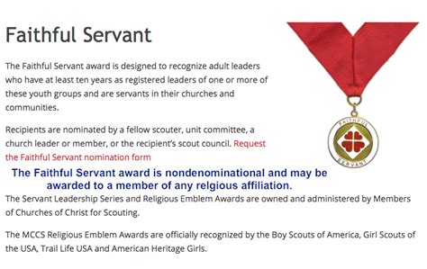 Faithful Servant award http://goodservant.org/wp/awards/ Religious ...