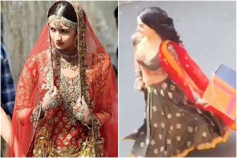 Leaked: Alia Bhatt's bridal look, dance videos from Kalank sets go viral - IBTimes India