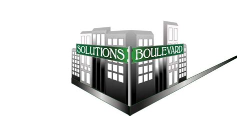 Solutions Boulevard Logo Design - B-Graphic Design & Marketing