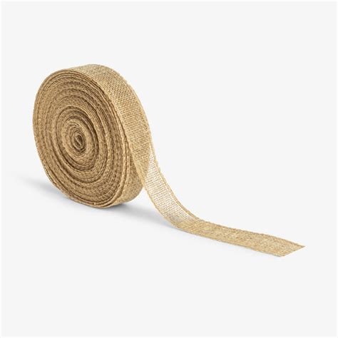 Natural Jute Ribbon 25mm x 10m – Alfresco Emporium