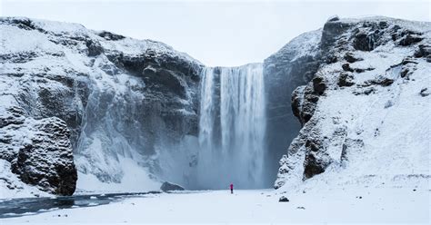 Explore Skógafoss in the Winter, Skógafoss, Iceland, Iceland