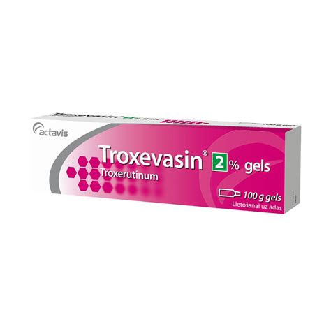 TROXEVASIN 2% GEL 100 G N1 (ACTAVIS) | BENU.LV – e-