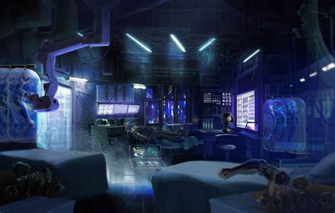 Cyberpunk Med Clinic by axl99 on DeviantArt