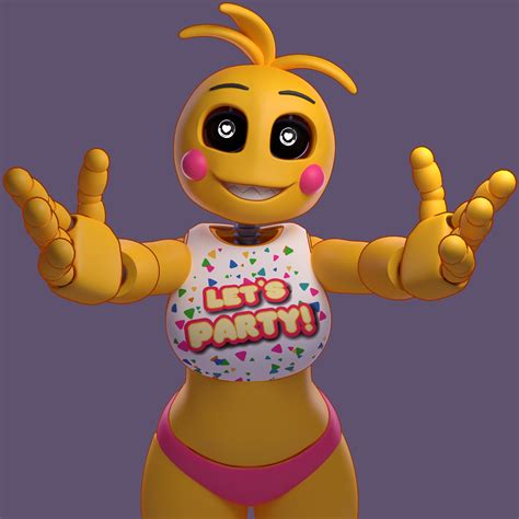 Give toy chica a hug (model by Jams3d) : r/fivenightsatfreddys