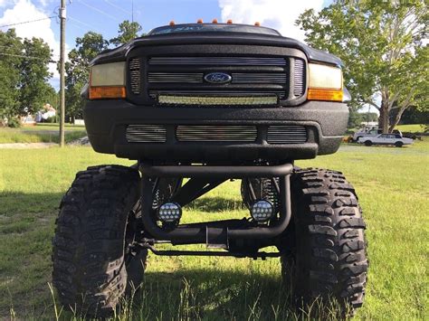 nicely customized 1999 Ford F 250 Diesel lifted truck for sale