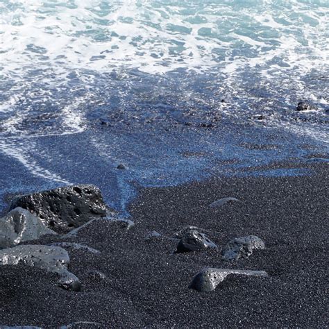 Pohoiki Black Sand Beach in Pāhoa, HI