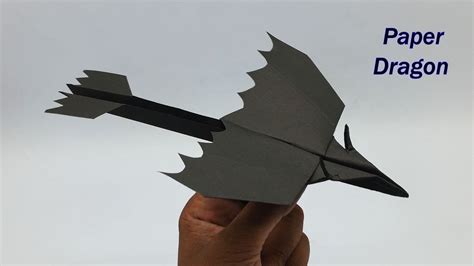 Making Dragon Airplane From Paper - How To Make a Paper Dragon Airplane - YouTube