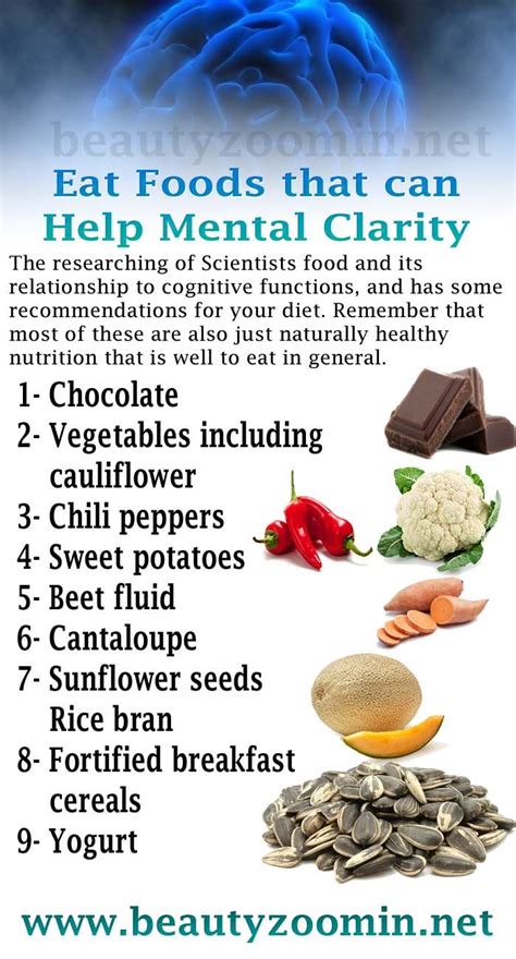 Eat Foods that can Help Mental Clarity The researching of Scientists food and its relationship ...